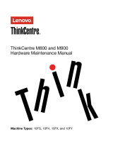 Lenovo ThinkCentre M800 Hardware Maintenance Manual