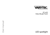 Varytec VP-m20 Mobile Video BiLight Pa User manual