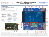 Lantronix Open-Q™ 410 Development Kit Quick start guide