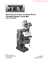 JET JTM-1050VS2 Owner's manual