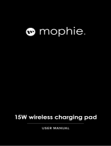 Mophie 15W wireless charging pad User manual