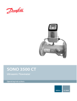 Danfoss Ultrasonic Flowmeter SONO 3500 CT Operating instructions