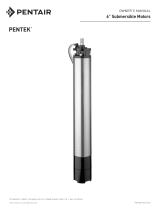 Pentek 6" Submersible Motors Owner's manual