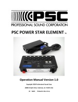 PSC PowerStar Element User manual