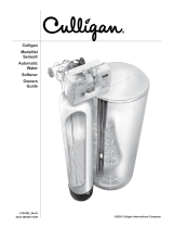 Culligan Medallist Series Home Water Softener Owner's manual