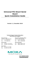 Moxa CP-102U/102UL Series Quick setup guide