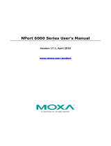 Moxa NPort 6400/6600 Series User manual