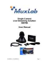 MuxLabSingle Camera Live Streaming Solution