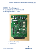 Remote Automation SolutionsFB2200 Flow Computer 8-Channel Expansion I/O Board Field