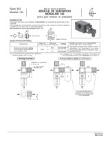Asco Series 343 Bypass Module Modulair 150 Owner's manual