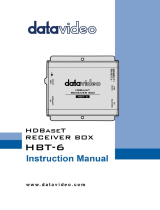 DataVideo HBT-6  User manual