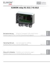 ASO Safety Solutions ELMON relay 41-312 / 41-812 Owner's manual