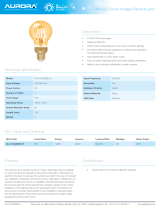 Aurora AOneAOne Zigbee LED GLS E27 4W Dimmable 1900k