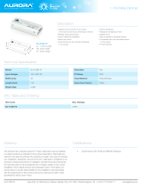 Aurora Zigbee 240W 240V 1-10V Dimmable In-Line Controller Owner's manual