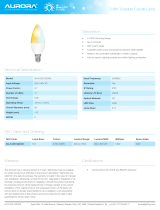 Aurora AOne AOne Zigbee LED E14 Candle Lamp Owner's manual