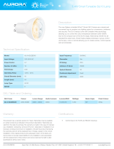 Aurora AOne 5.4W Smart Tuneable GU10 Lamp Owner's manual