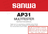 Sanwa AP31 User manual