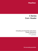 MacDon C Series Corn Unloading & Assembly Instruction