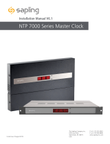 Sapling NTP 7000 NTP Server Installation guide