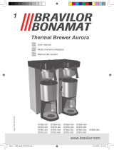 BRAVILOR BONAMAT Aurora GTBTL-002 User manual
