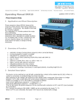 ZIEHL DRR10 Operating instructions