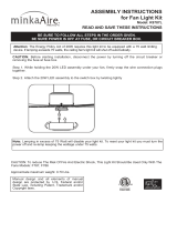 Minka-Aire K9787L-WHF User manual