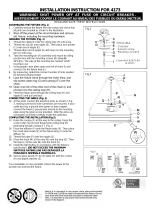 Minka Lavery 4173-84 User manual