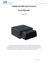 UniGuard 4G OBD UM405 Owner's manual