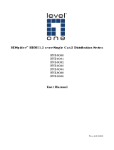LevelOne HVE-9003 User manual