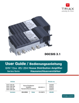 Triax GHV 12 204 Series User manual