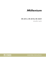 Millenium SR-2018 Studiorack Assembly Instructions
