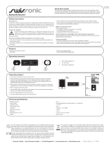 Swis­sonic Bluetooth Receiver Quick start guide