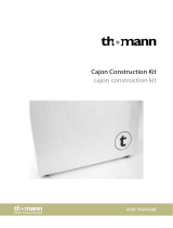 thomann Cajon Construction Kit Owner's manual