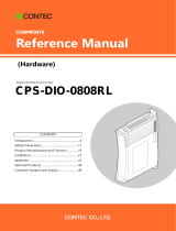 Contec CPS-DIO-0808RL Reference guide