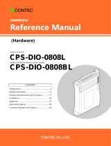 Contec CPS-DIO-0808BL Reference guide