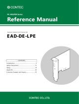 Contec EAD-DE-LPE NEW Reference guide