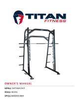 Titan Fitness Smith Machine User manual