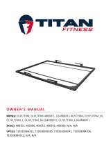 Titan Fitness 6 FT x 8 FT Olympic Lifting Platform User manual