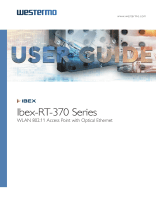 Westermo Ibex-RT-370 User guide