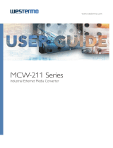Westermo MCW-211-SM-SC15 User guide