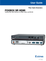 Extron FOXBOX SR HDMI User manual