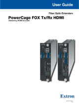 Extron electronics PowerCage FOX Tx HDMI User manual