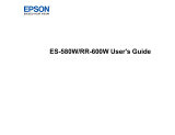 Epson WorkForce ES-580W User guide