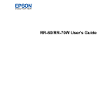 Epson RR-60 User guide