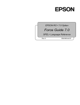 Epson Force Guide User guide