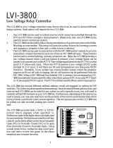 Ada LVI-3800 Low Voltage Owner's manual