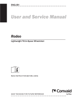 Convaid Rodeo User manual