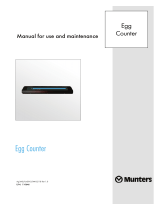 Munters Egg Counter Owner's manual