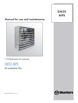 Munters EM50 MPX Use & Maintenance Manual