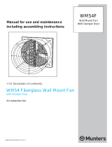 Munters WM54F Emea Installation guide